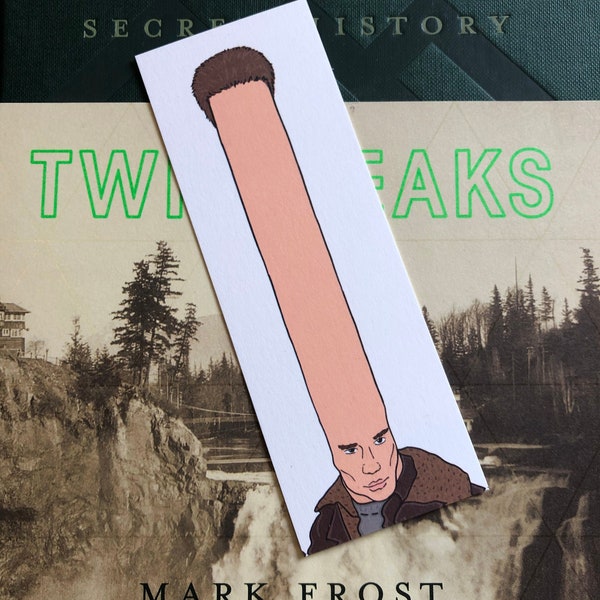 James Hurley Giant Forehead Bookmark | Twin Peaks | David Lynch | Booklover Gift