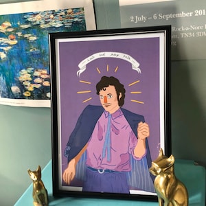 Howard Moon ‘Loose and Jazzy Fresh’ print- Mighty Boosh- Julian Barratt