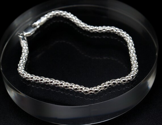 RossSimons Italian Sterling Silver PopcornChain India  Ubuy