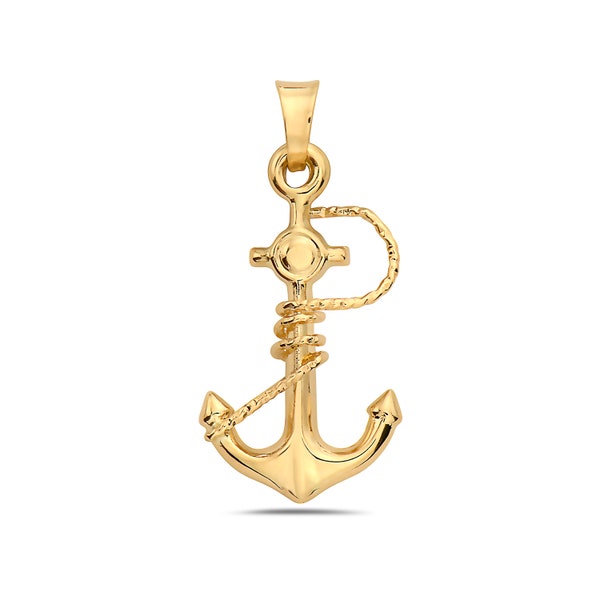 Anchor Pendant - Etsy