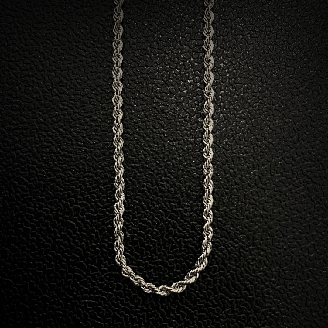 Shop Platinum Chain Necklace in 18 Length