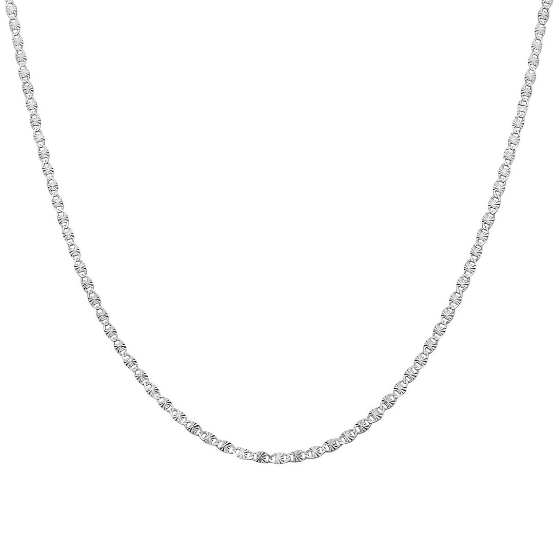 14K Gold Over Sterling Silver 2.5mm Diamond Cut Star Flat Link Etsy