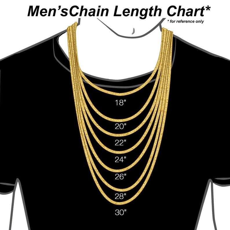 Gold rope chain sizes Clearance