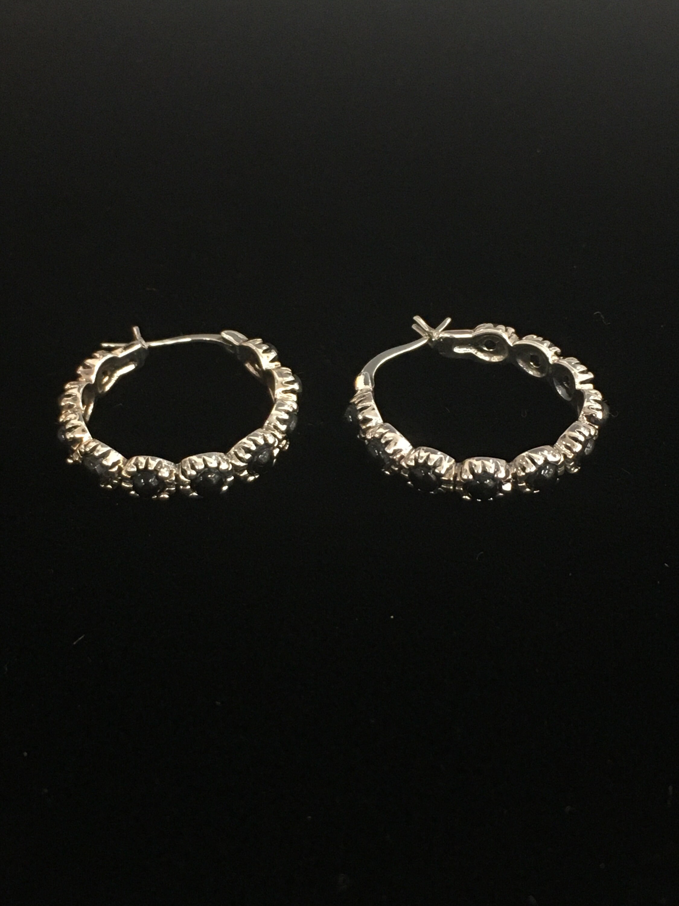 925 Sterling Silver Hoop Earrings Etsy Canada