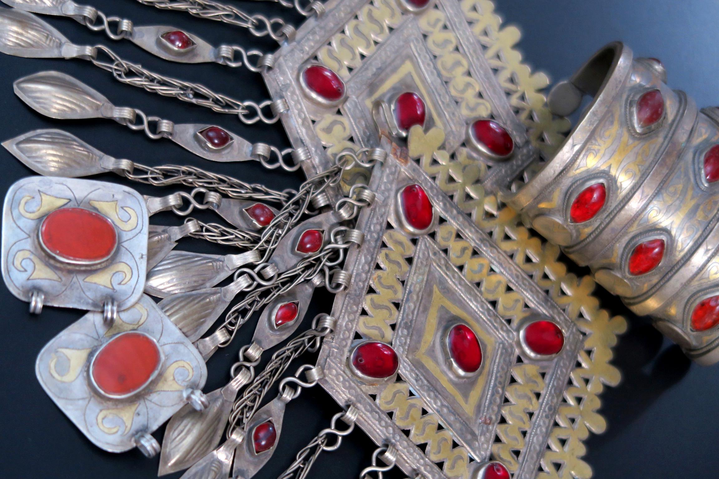 Turkmen Jewelry - Etsy