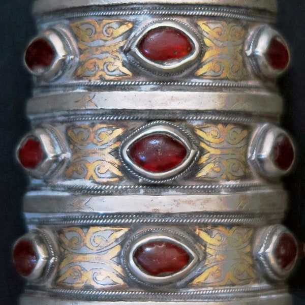 Bracelet Ancien Ethnique Teke - Bijou Vintage Authentique - Occasion
