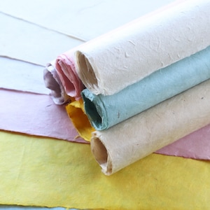 Lokta Paper Gift Wrapping Origami Art Craft Nepalese Handmade Himalayan Paper 20" x 30" Eco Friendly