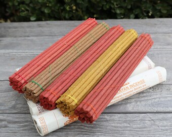 Himalaya Weihrauch Tibetanische Handgefertigte Dhoop Sticks Natürliche Kräuter Gewürze Floral Kaulo Auszug