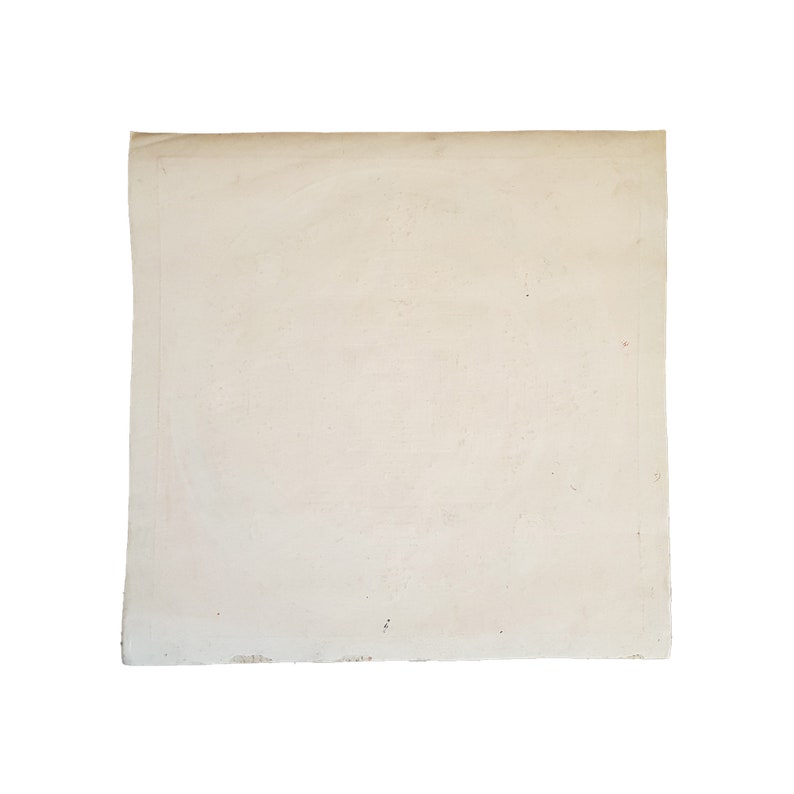 May include: A blank, off-white sheet of paper with a slightly rough texture.