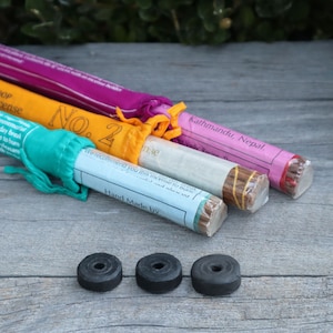 Shanti Dhoop Peace Incense Lama Dorjee Handmade Herbal Dhoop Sticks for Yoga Meditation Relaxation Zen