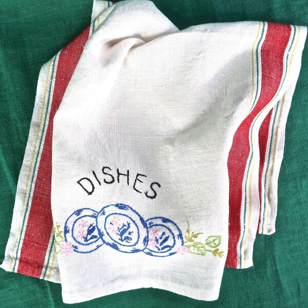Vintage Dish Cloth Etsy