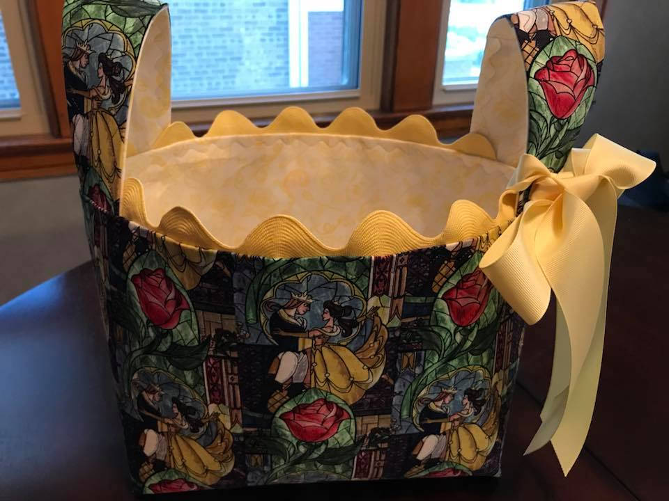 beauty and the beast diaper bag
