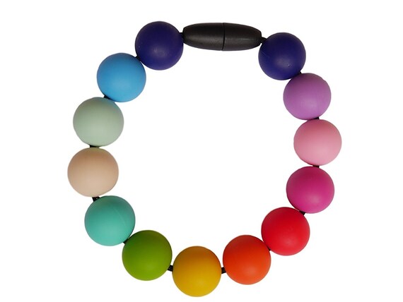 silicone teething bracelet