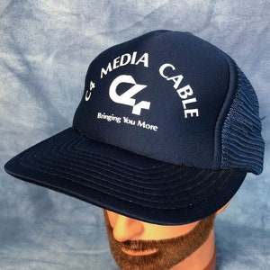 Vintage C4 Media Cable Trucker Hat // Company Business - Etsy Ireland