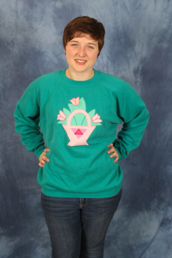 80s oversized sweatshirt