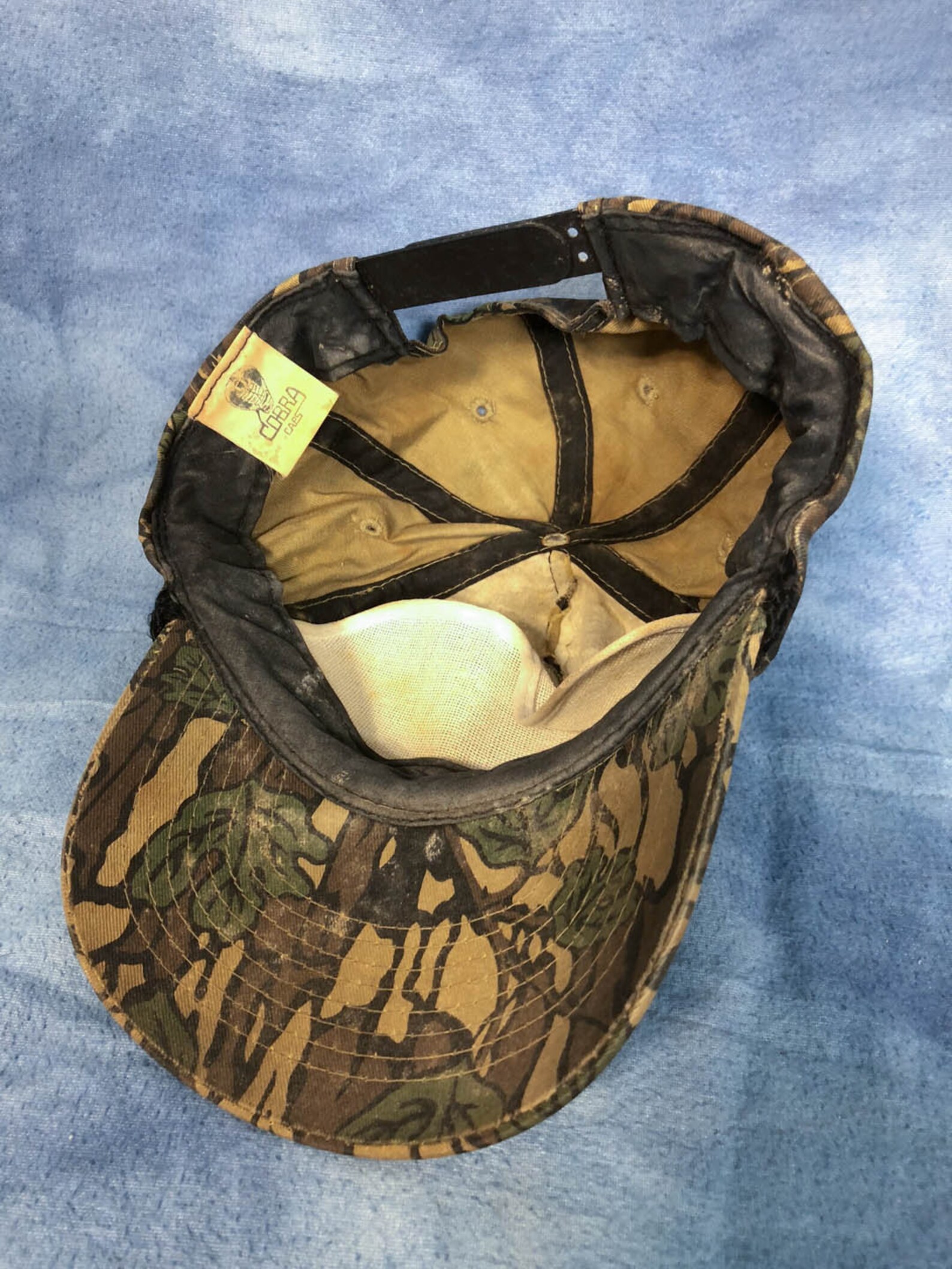 Vintage Chevy Dealership Trucker Hat // Camouflage Grubbs | Etsy