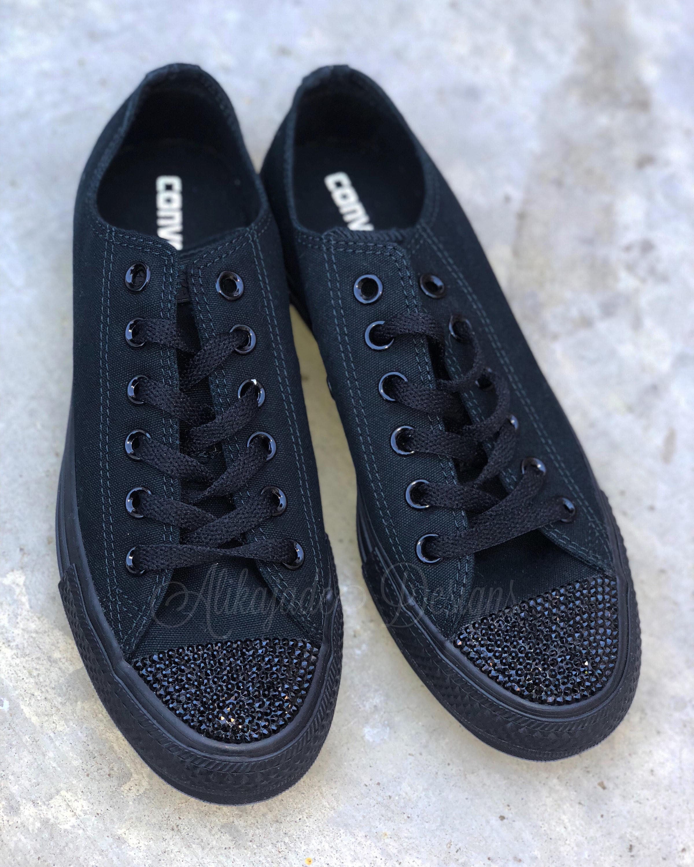 how many swarovski crystals to cover converse