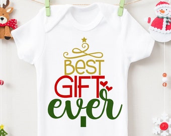Best Gift Ever Svg, Christmas Svg, Christmas Cutting Files, Christmas Tree Svg, Baby Svg, Cut Files, Cricut Files, DXF Files, EPS, PNG