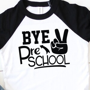 Peace Out Svg, Bye Preschool Svg, Last Day Of School SVG, DXF, EPS, Png - Kleuterschool Svg, Einde school Svg, Zomervakantie Svg