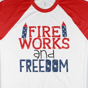 Fireworks And Freedom Svg, Fourth of July Svg, Patriotic Svg, Svg Files For Cricut, Svg, Usa Svg, America Svg, Boy 4th of July Svg