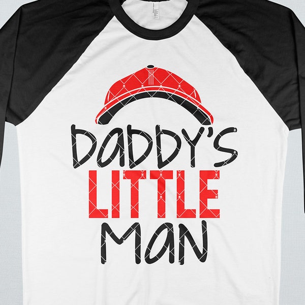 Daddy's Little Man SVG, DXF, EPS, png Files for Cutting Machines Cameo or Cricut - Father's Day Svg, Daddy's Boy Svg, Dad Svg, Baby Boy Svg