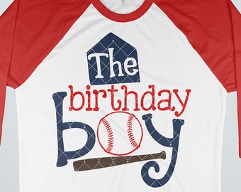 The Birthday Boy Svg, Baseball SVG, DXF, EPS, png Files for Cutting Machines Cameo or Cricut - Baseball Birthday Svg, Sports Birthday Svg