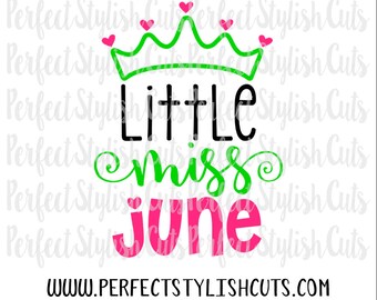 Download June birthday svg | Etsy