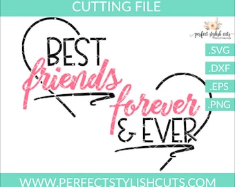 Bff Svg, Best Friend Svg, Friends Svg, Besties Svg, Bff Shirt, Svg Bundle, Besties Shirt, Friendship Svg, Friends Svg, Svg Files