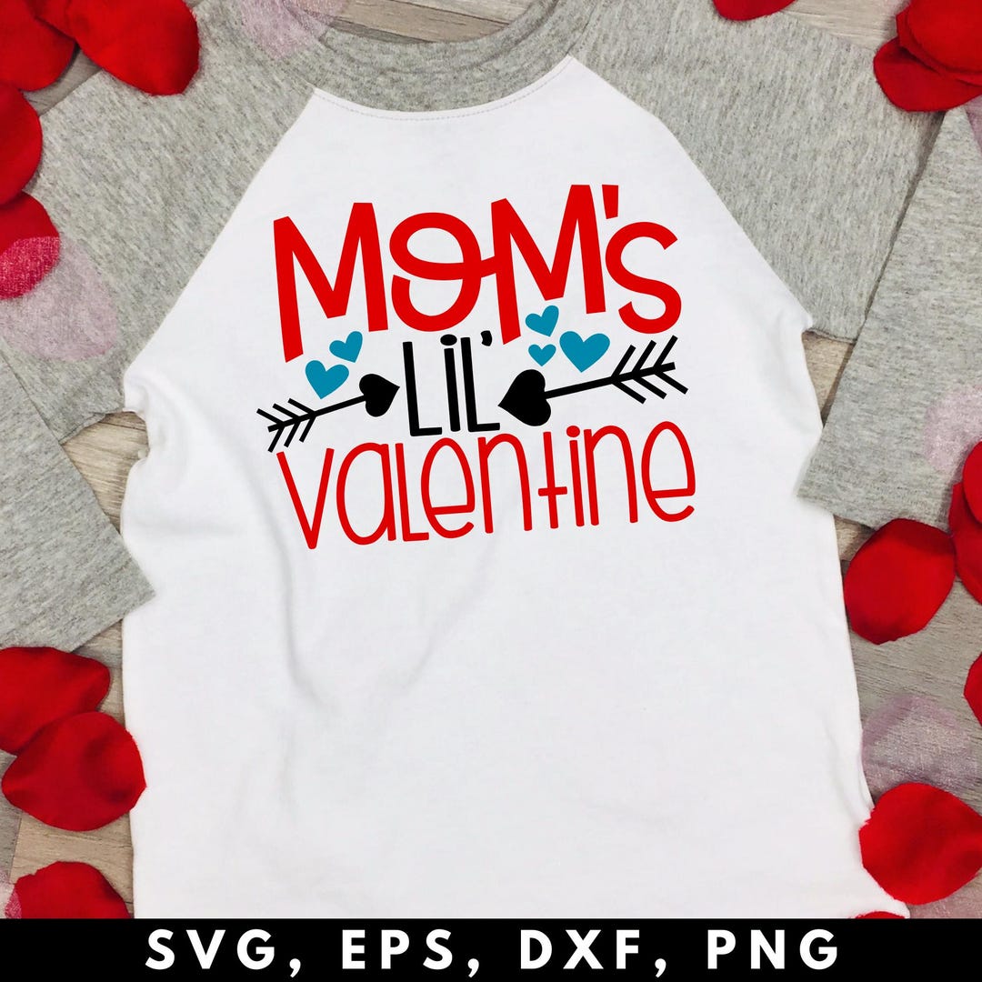 Mommy's Little Valentine SVG - Boy Valentines SVG - Etsy