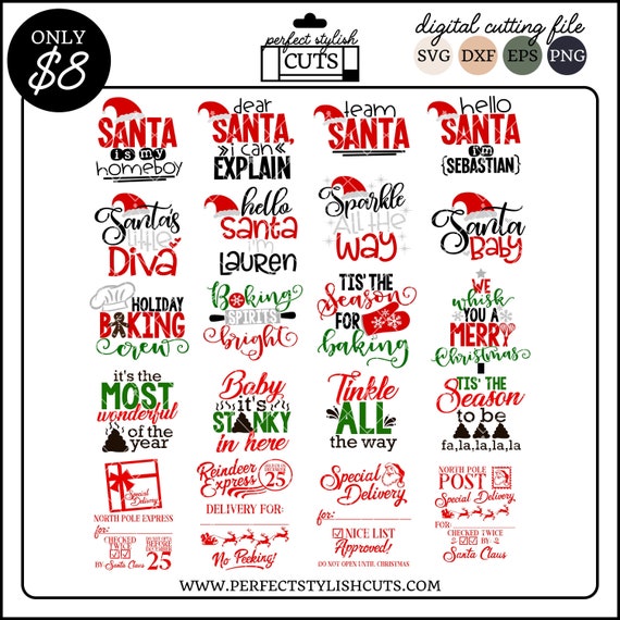 Download Christmas In July Svg Bundle Christmas Svg Files Santa Sack Etsy