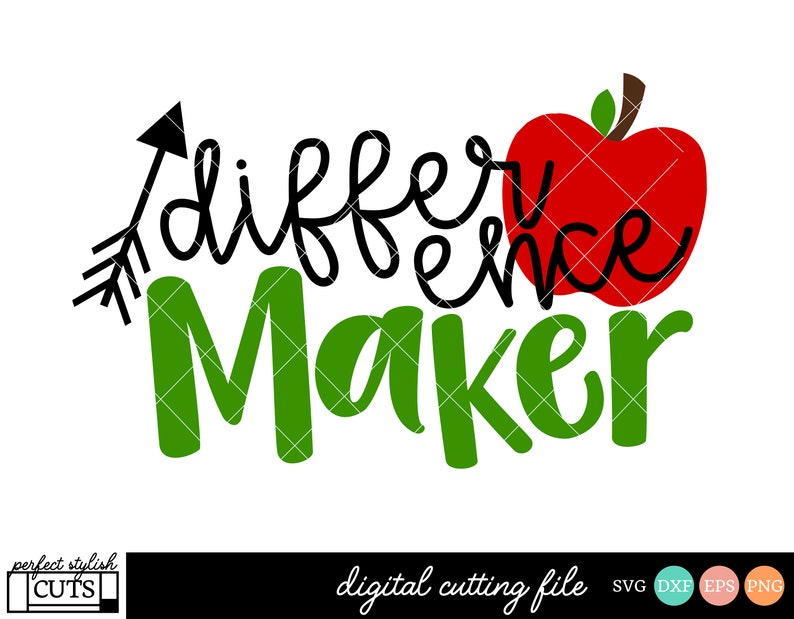 Download Teacher Appreciation Week SVG Difference Maker Svg Teacher | Etsy