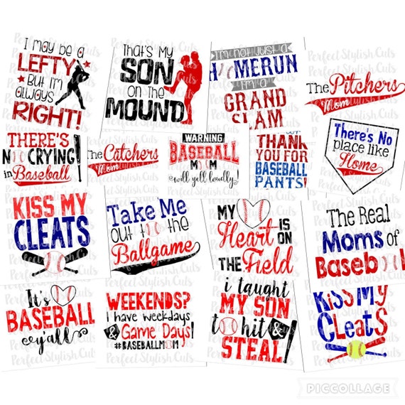 Download Baseball Svg Bundle Dxf Eps Png Files For Cutting Machines Etsy PSD Mockup Templates