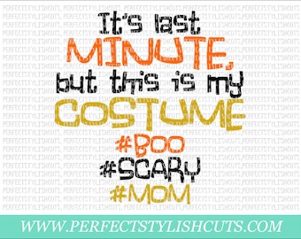 This Is My Costume SVG, DXF, EPS, png Files for Cutting Machines Cameo or Cricut - Halloween Svg, Trick or Treat Svg, Halloween Mom Svg