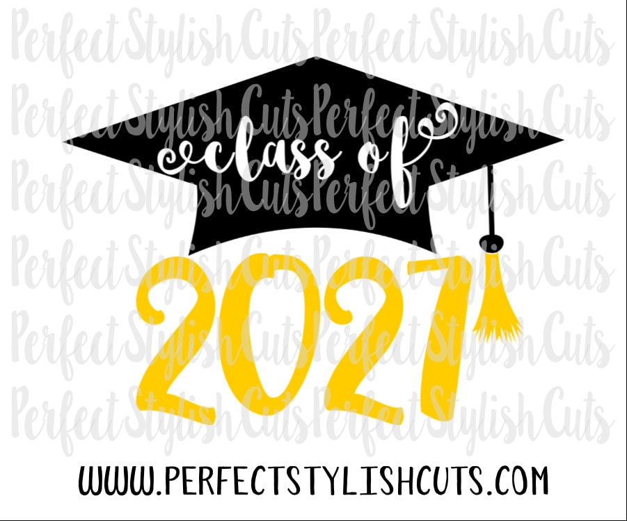 Class Of 2027 Svg Dxf Eps Png Files For Cutting Machines Etsy