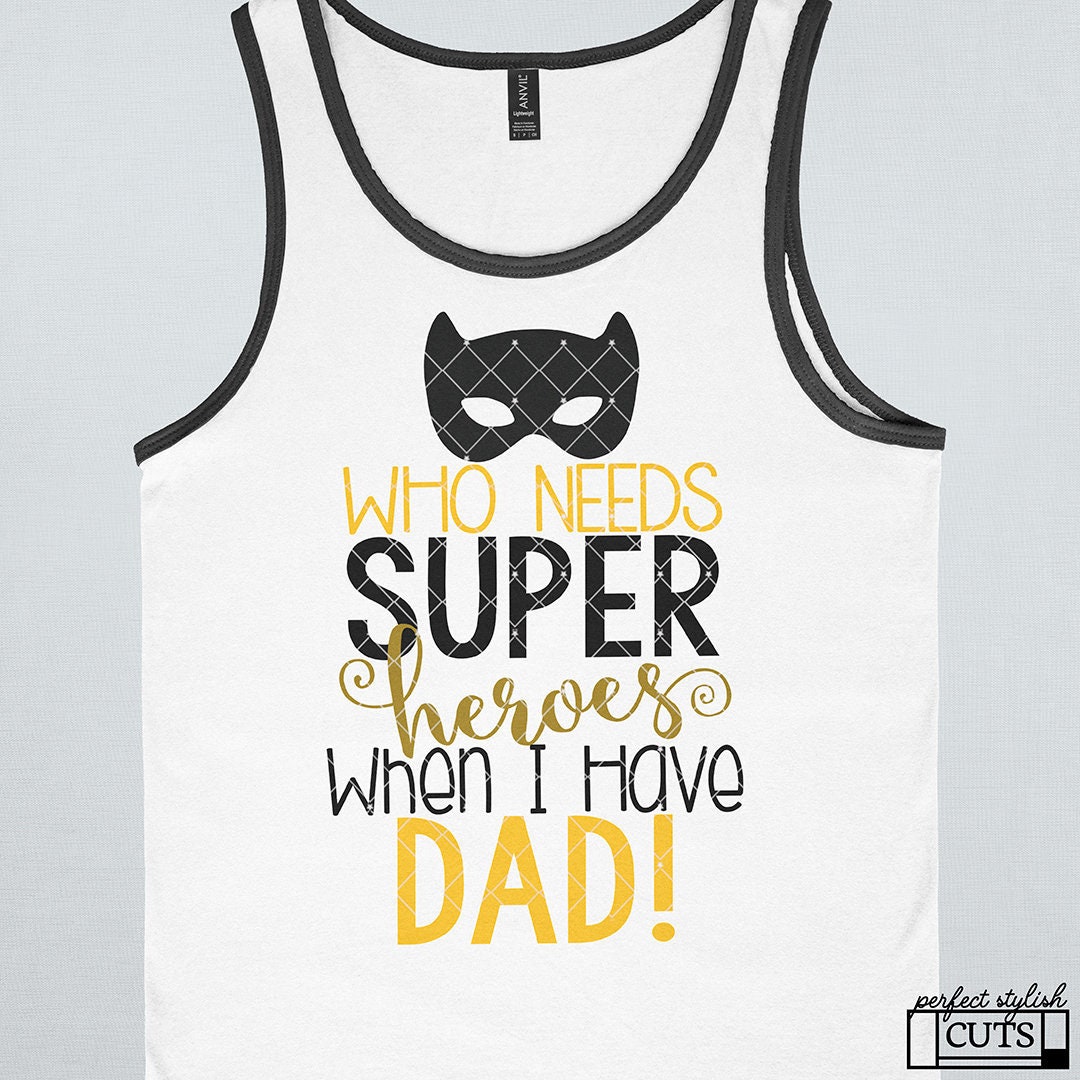 Download Fathers Day Svg Superhero Dad Svg Happy Father's Day | Etsy