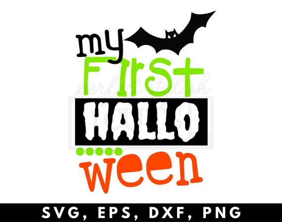 My First Halloween SVG File for Cricut Halloween SVG Files | Etsy