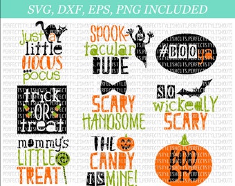 Halloween Boy Bundle SVG, DXF, EPS, png Files for Cutting Machines Cameo or Cricut - Halloween Svg, Pumpkin Svg, Trick Or Treat Svg