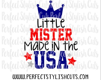 Mister Made In The USA SVG, Dxf, Eps, png Files for Cutting Machines - 4th of July Svg, July 4th Svg, America Svg, USA Svg, Memorial Day Svg