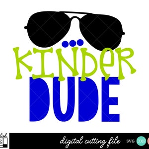 Kinder Dude SVG, Schule Svg für Jungen, Back to School Svg, Kindergarten Svg Junge, Erster Tag des Kindergartens, Svg dateien für Cricut