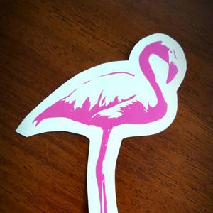 Vinyl Decal - Flamingo
