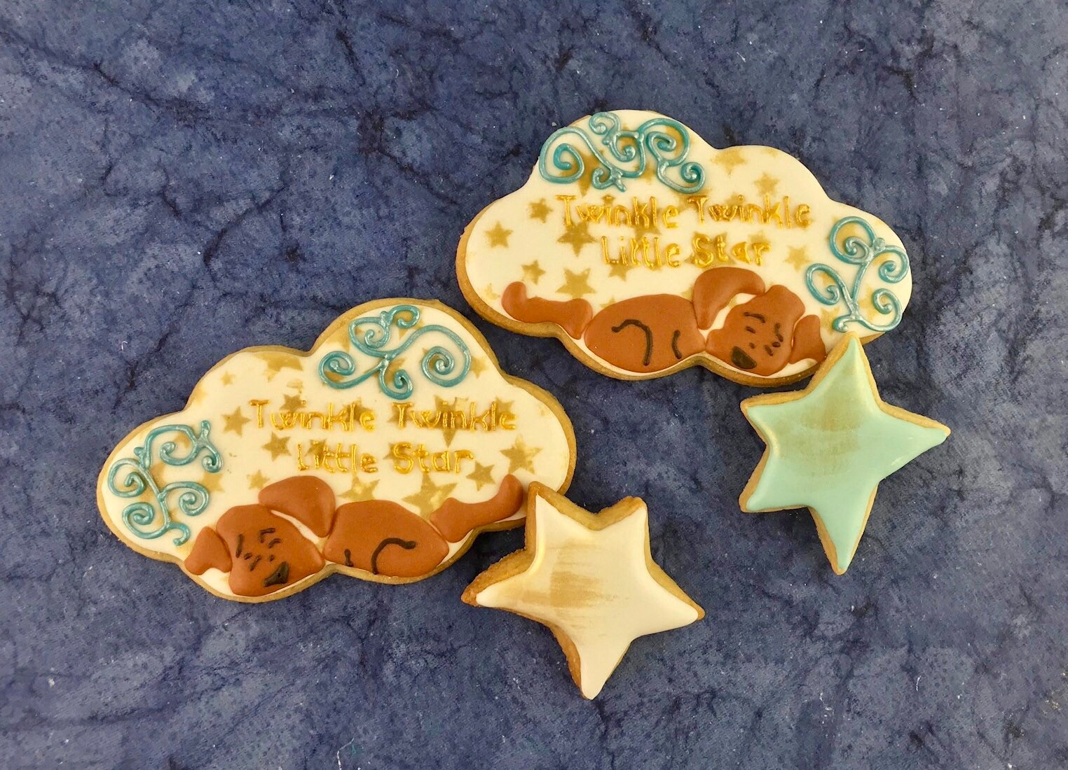 Twinkle Twinkle Little Star Cookies Baby Shower Cookies Shower