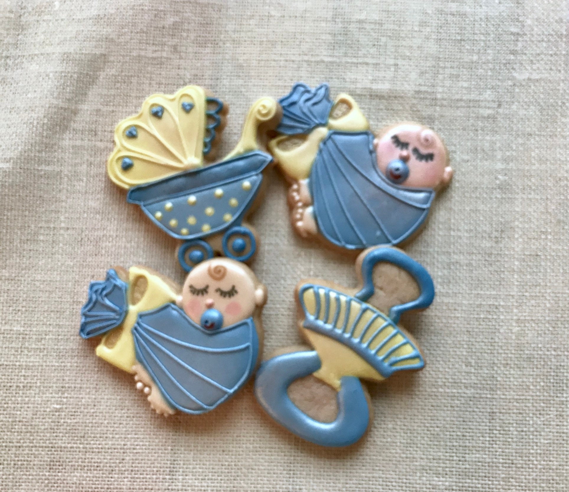 Baby Shower Cookies Baby Girl Baby Boy Pacifier Cookies Stroller Baby Shower Cookies Baby Girl Baby Boy Pacifier Cookies Stroller