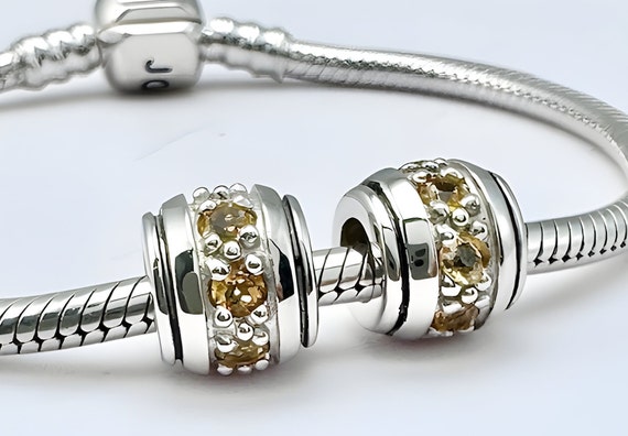 Falari Birthstone Bracelet Multi-Color Charm Beads Silvertone - Walmart.com