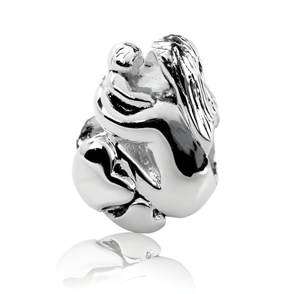 Charm for pandora  925 Sterling Silver MOM and Baby