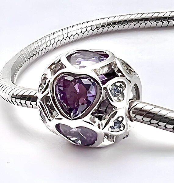 スターライトクロスシリコンスペーサービーズチャーム、ブレスレット用チャーム、925スターリングシルバーチャーム、彼女へのギフト - Etsy 日本 925スターリングシルバー925スターリングシルバーペンダントチャーム Shema Yisrael ジルコンストーン Hear、Oイ