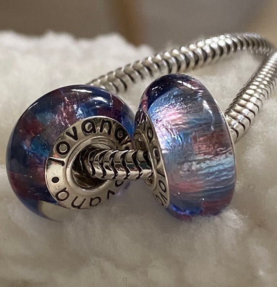 Bedels voor Pandora Sunset Murano Glas op - Etsy Nederland