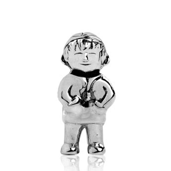 Charms for Pandora 925 Sterling Silver Baseball Boy Charm UK