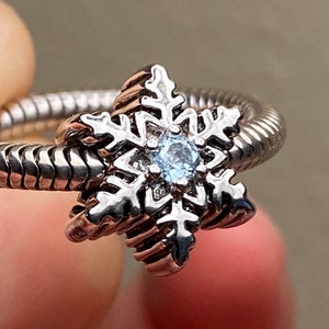 Celestial Snowflake Charm