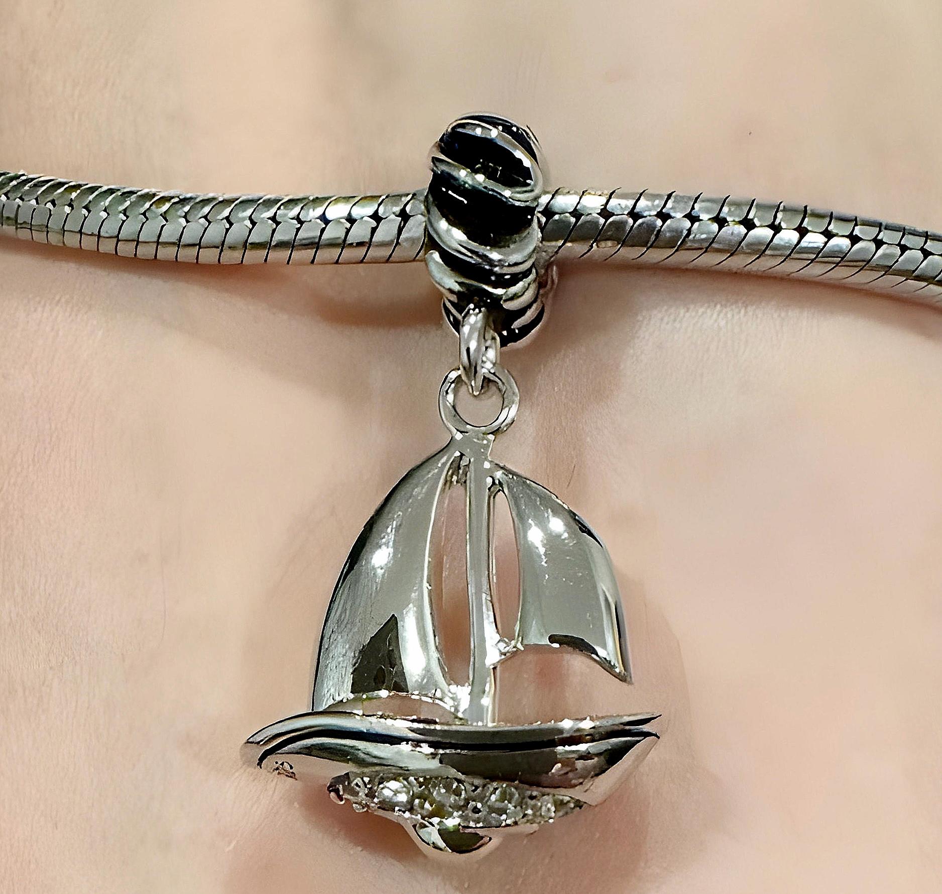 925スターリングシルバーの女の子ペンダントチャームネックレスキッドファインジュエリーギフト用女性用彼女