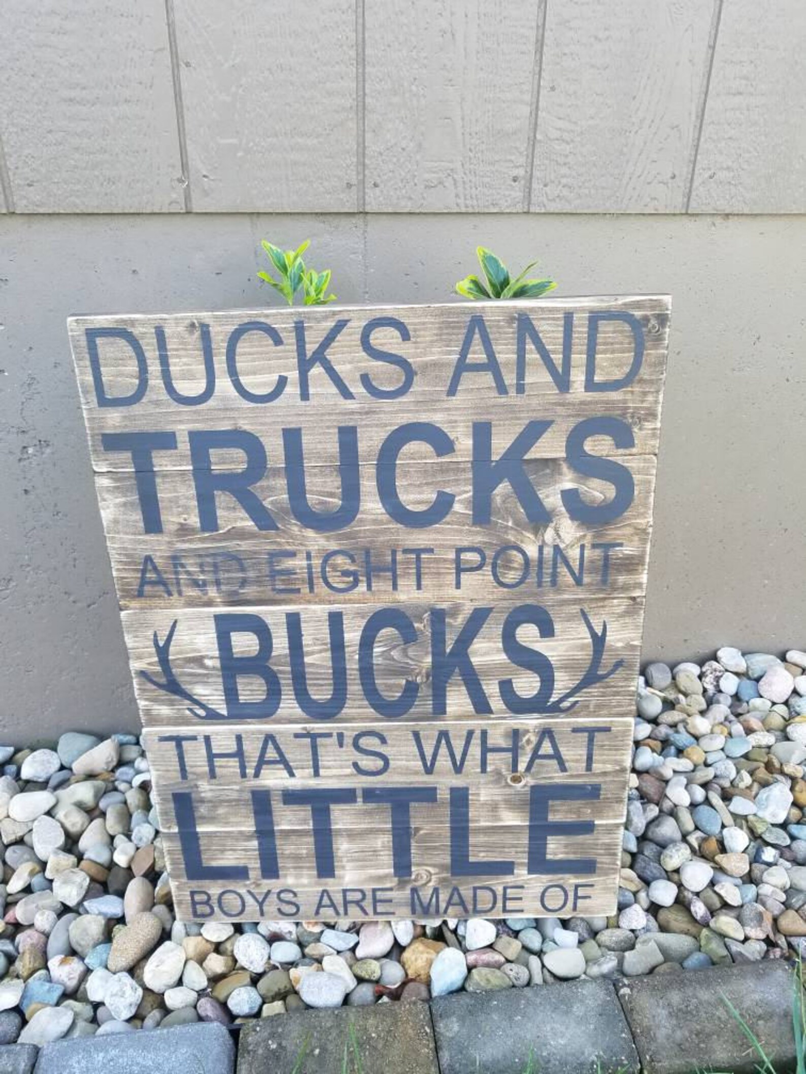 Ducks and Trucks and Eight Point Bucks Thats What Little Boys Etsy
